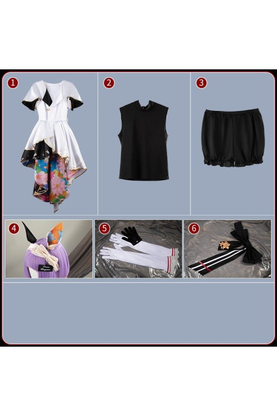 2XXT Cosplay Uma Musume Pretty Derby Curren Bouquetd'or Race Outfit Cosplay Costume